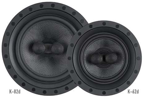 Frameless Speakers - K-62d and K-82d