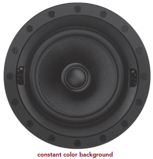 Frameless Speaker - Constant Color Background